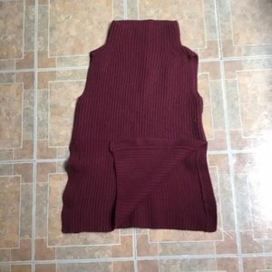 Aritzia sleeveless wool sweater